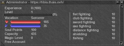 Signature for player Administrator